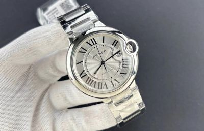Ballon Bleu De 1:1 cartier writing instruments 42mm Japan Citizen 8215 Movement SS Strap Watch